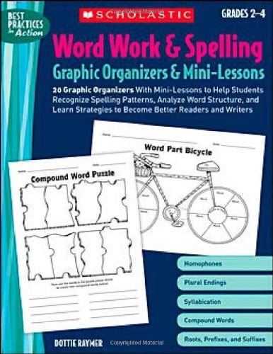 Pre-Owned Word Work & Spelling Graphic Organizers & Mini-Lessons ...