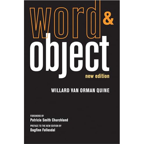 Pre-Owned Word and Object, New Edition (Paperback) 0262518317 9780262518314