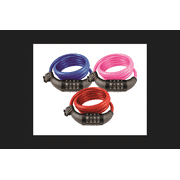 WordLock 10 mm x 6 Ft. Cable Bike Lock- Blue