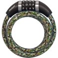 thumbnail image 1 of WordLock Camo Green 10mm 5 Ft Bike Lock, 1 of 3