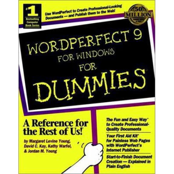 Pre-Owned Wordperfect 9 for Windows for Dummies (Paperback) 0764504274 9780764504273
