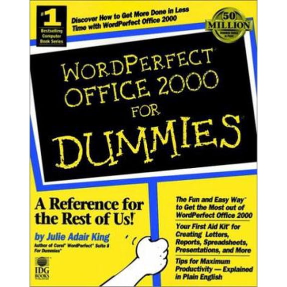 Pre-Owned WordPerfect Office 2000 (Paperback) 0764504290 9780764504297