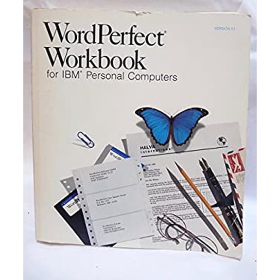Pre-Owned WordPerfect Workbook : For IBM Personal Computers, Version 5.1 (Hardcover) 9781556924767