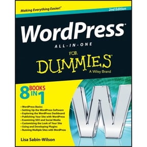 Pre-Owned WordPress All-In-One for Dummies (Paperback) by Lisa Sabin-Wilson