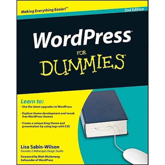 Pre-Owned Wordpress for Dummies (Paperback) 0470402962 9780470402962