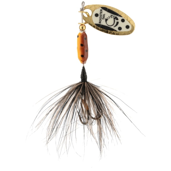 Worden's® Original Glow Tuxedo Blade 1/24 oz. Rooster Tail®, Inline Spinnerbait Fishing Lure