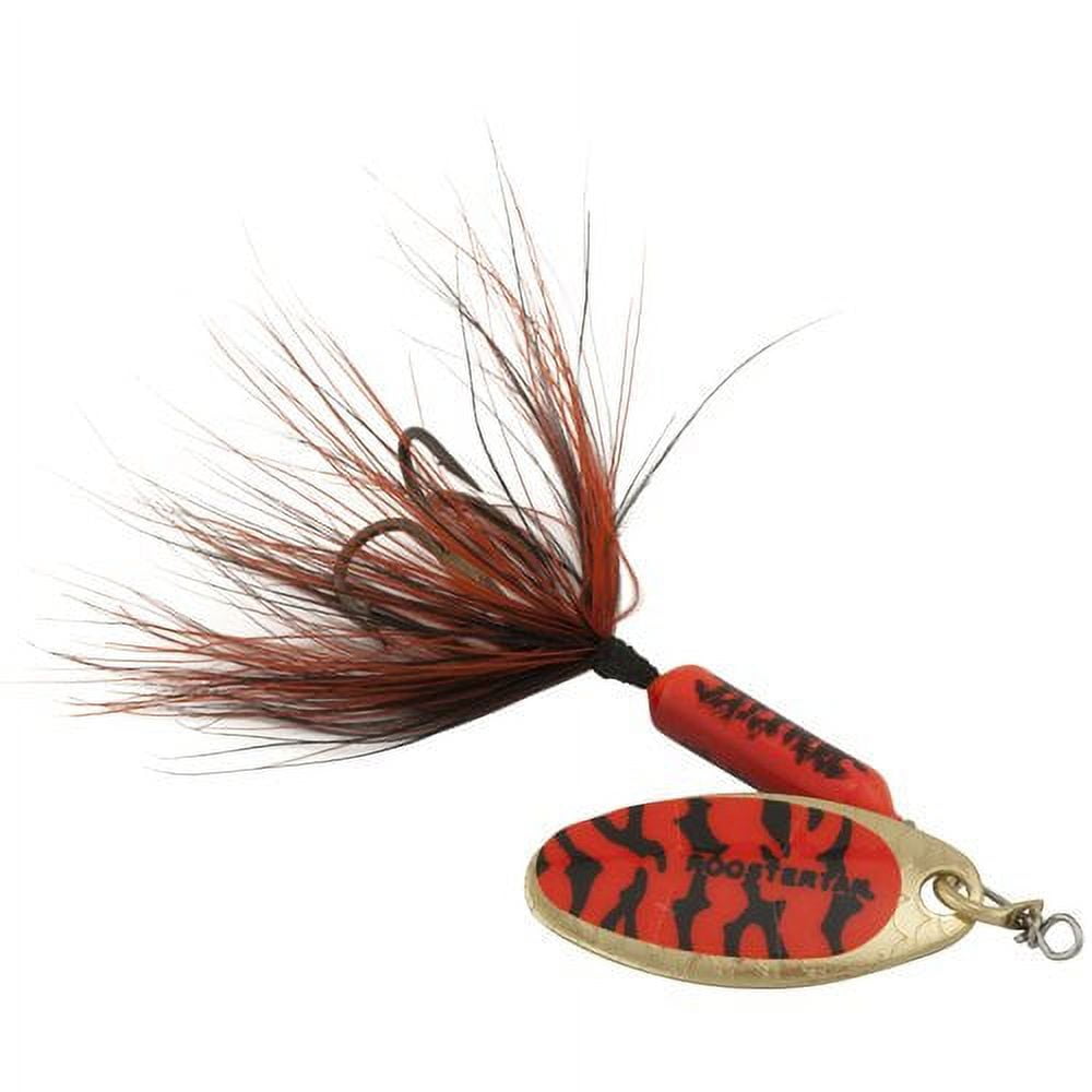 Worden's Rooster Tail, Inline Spinnerbait Fishing Lure, 1/8 oz