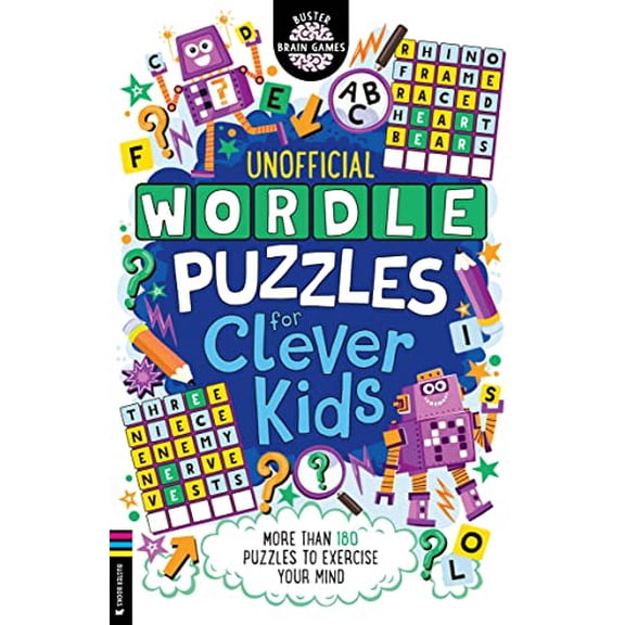 Pre-Owned Wordle Puzzles for Clever Kids: More Than 180 Puzzles to Exercise Your Mind (Paperback) 1780559151 9781780559155