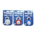 thumbnail image 1 of Wordlock 3 Letter Combination Lock Code Steel Standard Size Padlock Set of 3, 1 of 5