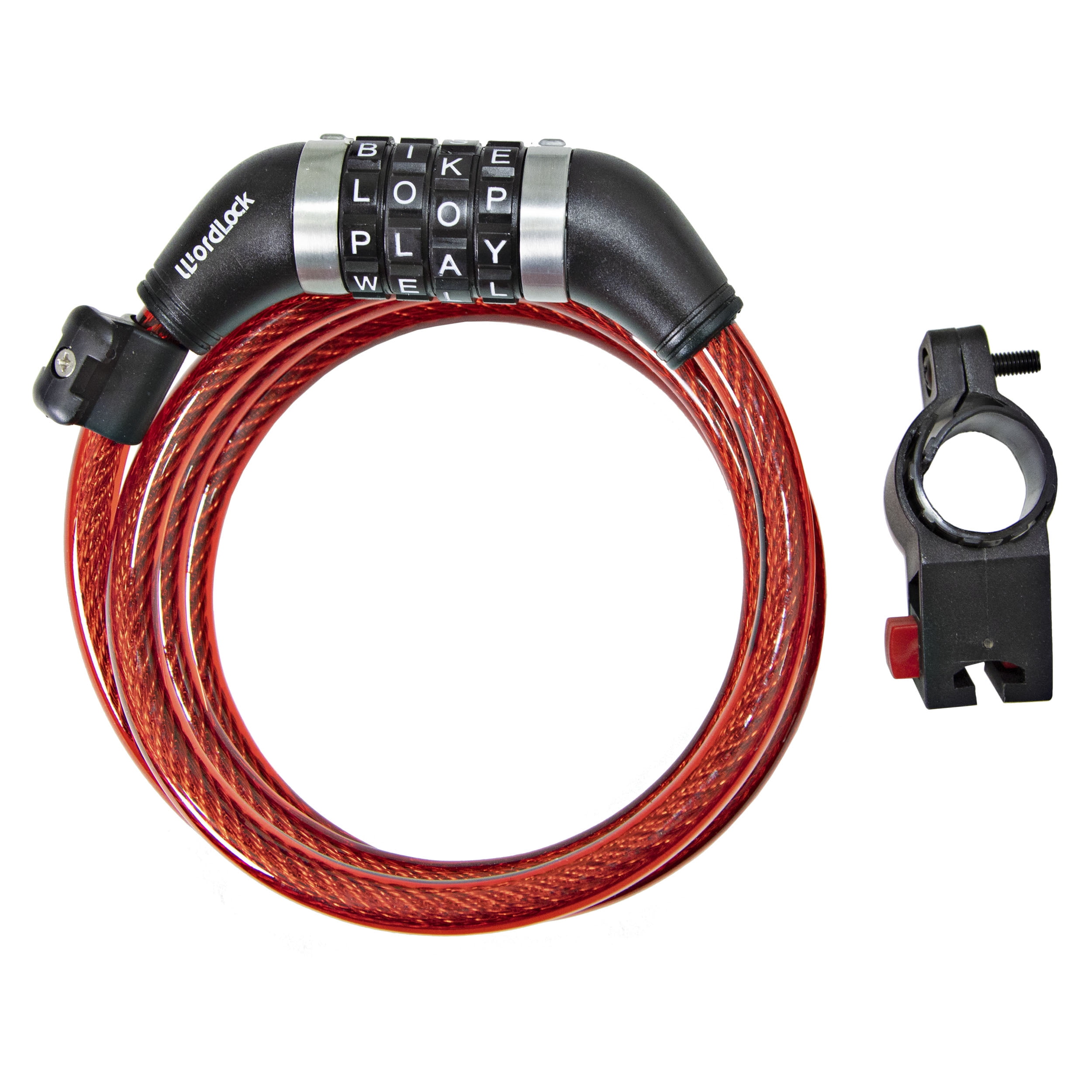 Wordlock CL510GN Wordlock Combination NonResettable Cable Lock (Blue