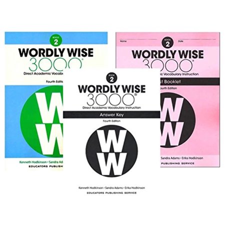 Wordly Wise 3000® 4th Edition Grade 2 SET -- Student Book, Test Booklet and Answer Key (Direct Academic Vocabulary Instruction)