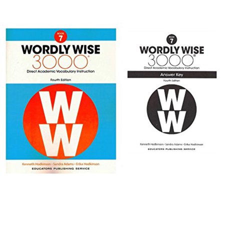 Wordly Wise 3000® 4th Edition Grade 7 SET -- Student Book and Answer Key (Direct Academic Vocabulary Instruction)