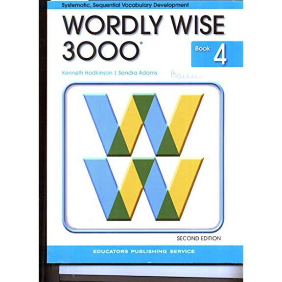 Pre-Owned Wordly Wise 3000 Book 4