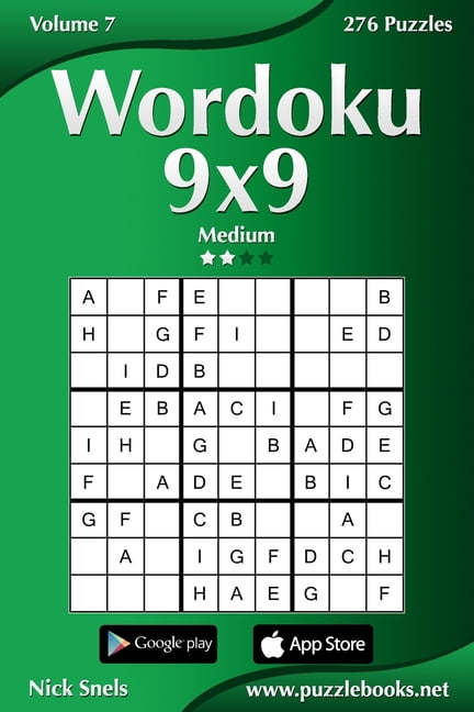 Wordoku 9x9 - Medium - Volume 7 - 276 Logic Puzzles (Paperback) by Nick Snels