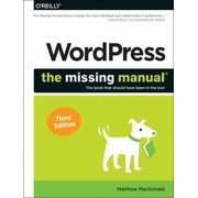 Wordpress The Missing Manual The Book That Should Have Been in the Box Paperback