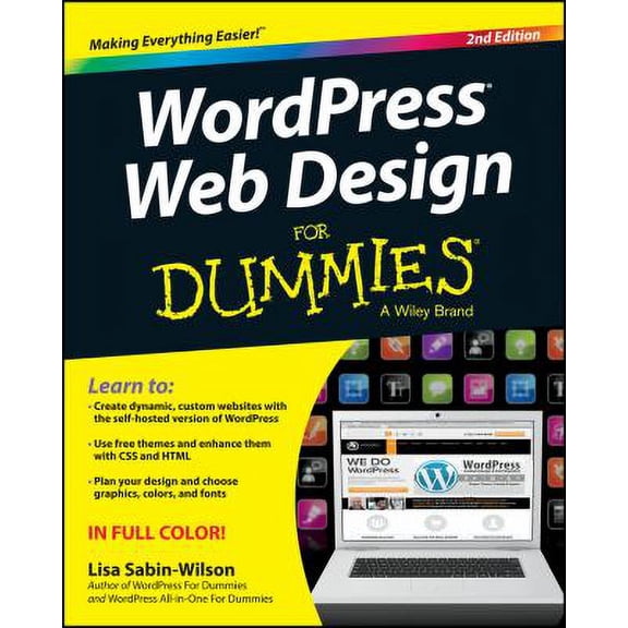 Pre-Owned Wordpress Web Design for Dummies