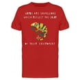 thumbnail image 1 of Words Are Chameleons T-Shirt Men -Image by Shutterstock, Male 3X-Large, 1 of 2