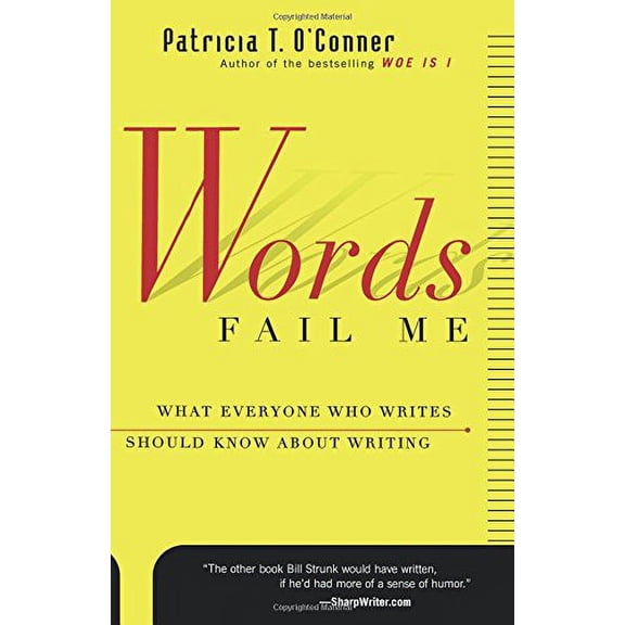 Pre-Owned Words Fail Me (Harvest Book) Paperback