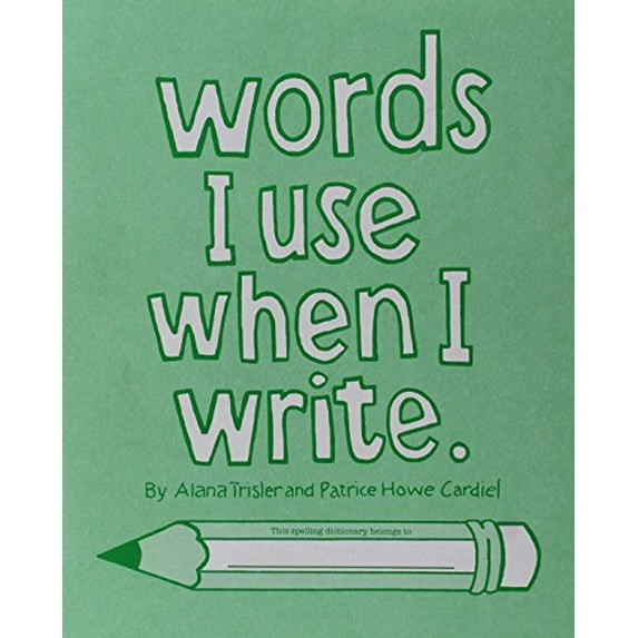 Pre-Owned Words I Use When I Write, Grades 1-2 (Homeschool Edition)