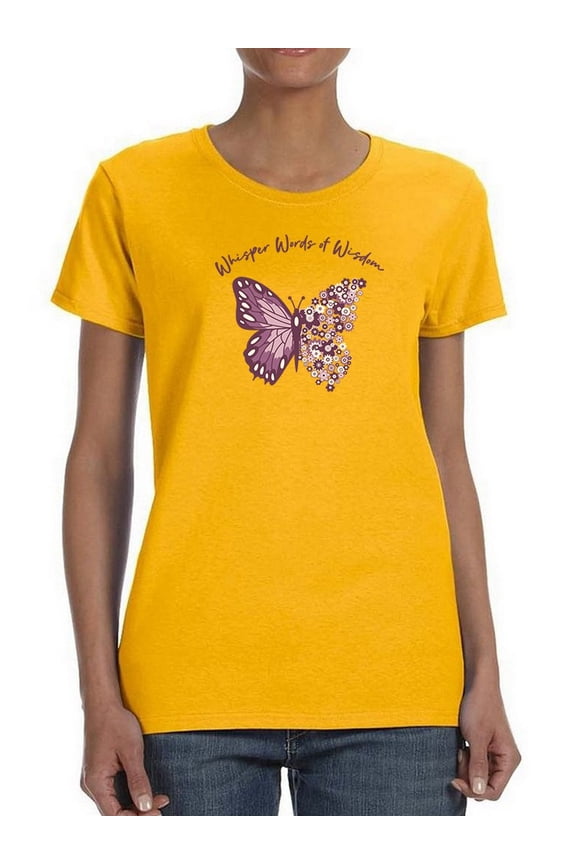 Words Of Wisdom T-Shirt Women -Smartprints Designs, Female 4X-Large