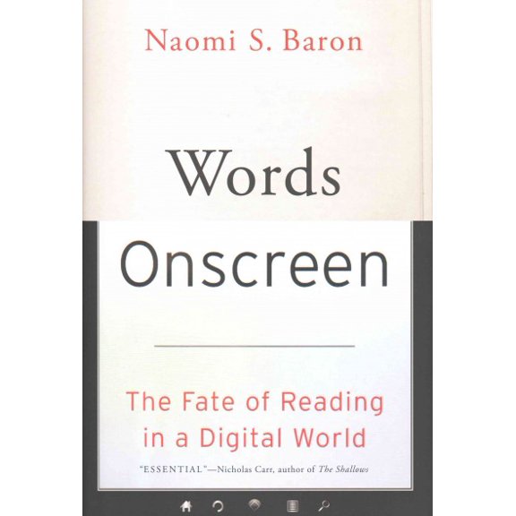 Pre-Owned Words Onscreen: The Fate of Reading in a Digital World (Hardcover) 0199315760 9780199315765