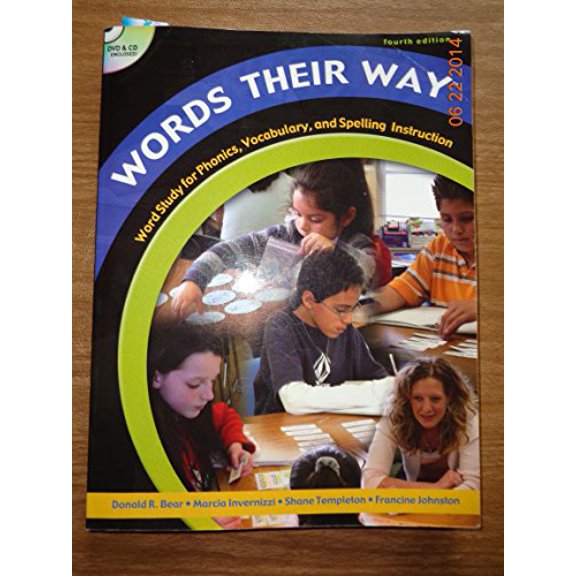 Pre-Owned Words Their Way: Word Study for Phonics, Vocabulary, and Spelling Instruction, 4th Edition (Book, CD & DVD)