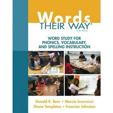 Pre-Owned Words Their Way: Word Study for Phonics, Vocabulary, and Spelling Instruction (6th Edition) (Words Their Way Series), 9780133996333, 0133996336, Paperback, 6 edition