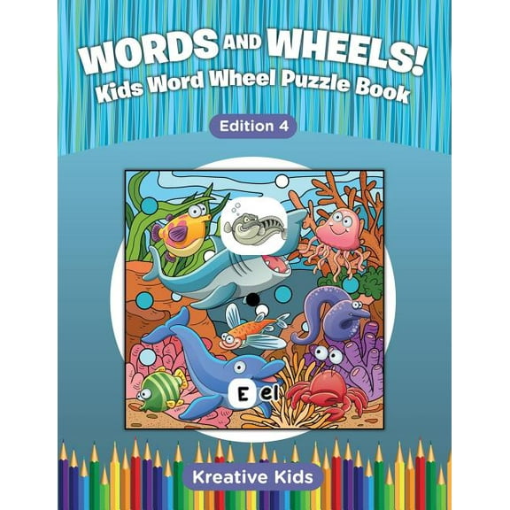 Words and Wheels! Kids Word Wheel Puzzle Book Edition 4, (Paperback)