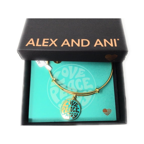 Words are Powerful - Love Peace Joy Bangle - A18WAP05SG