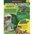 thumbnail image 1 of Words in Context: Animals: Week-By-Week Packets That Teach Vocabulary Through Context Clues, (Paperback), 1 of 1