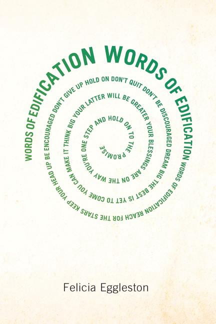 Edification Word Words of Edification (Paperback) - Walmart.com