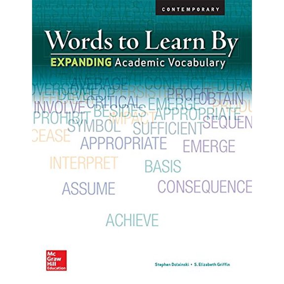Pre-Owned Words to Learn by: Expanding Academic Vocabulary (Vocabulary Exercises) Paperback