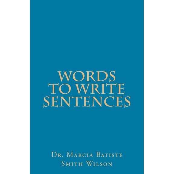 Words to Write Sentences, (Paperback)