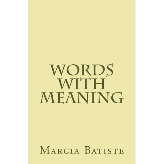 Words with Meaning