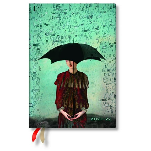 Wordscapes 2022 18-Month Softcover Planner, MIDI - Horizontal Week-At-A-Time (Other)