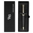 thumbnail image 1 of Wordsworth & Black Luxury Erudite Mechanical Pencil Set- Refillable Pencil, Gift Case; Journaling, Calligraphy, Drawing, Smooth Writing [Black Gold], 1 of 10