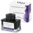 thumbnail image 1 of Wordsworth and Black Fountain Pen Ink Bottle (50 ml) Premium Luxury Edition, [Lavender Purple] Fountain Pens Bottled Ink; Classic Designed Bottle Smooth Flow 50 ml, 1 of 16