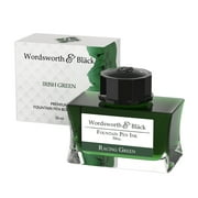 Wordsworth and Black Fountain Pen Ink Bottle, 50Ml, Racing Green, Bottled Ink, Smooth Ink Flow