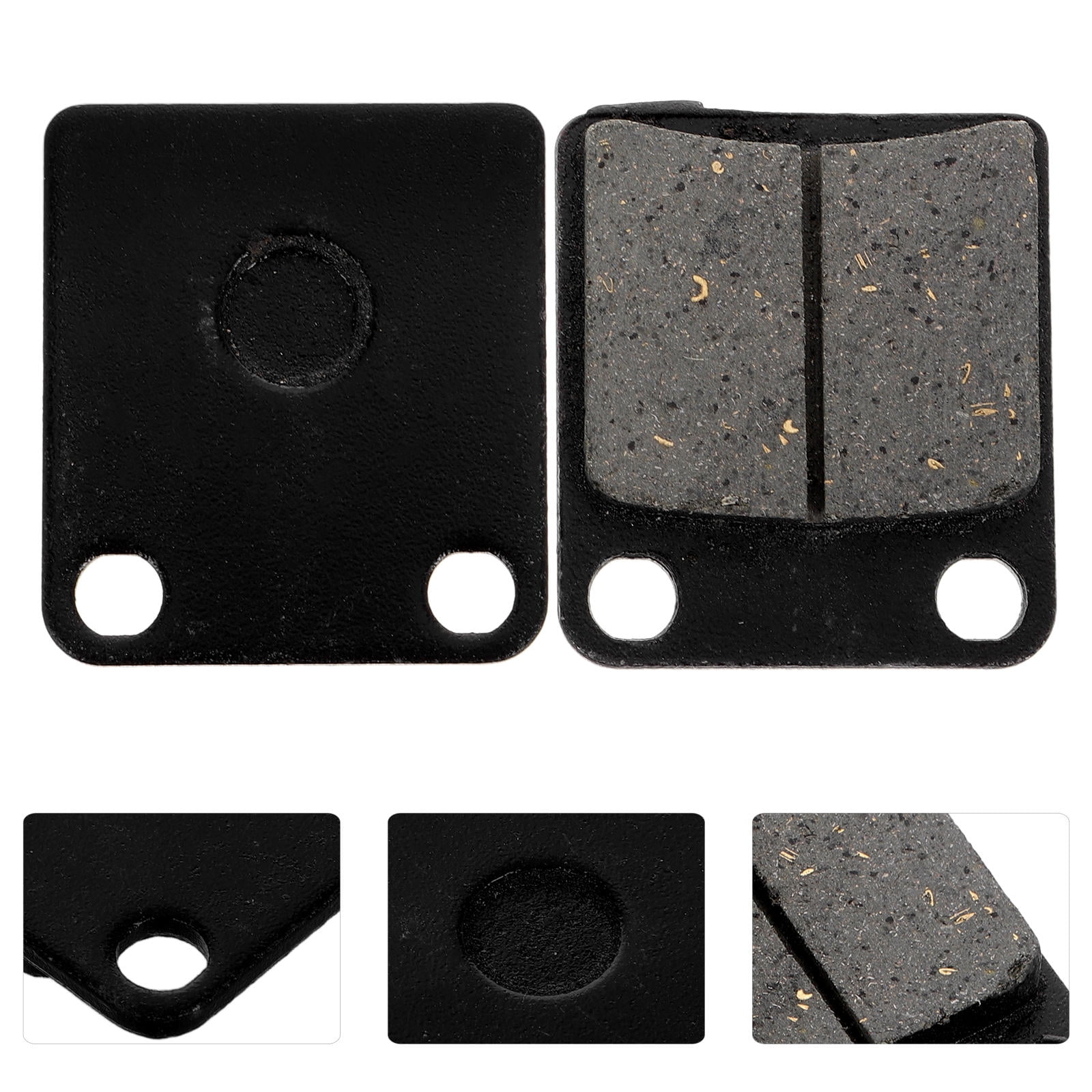 Worgeous 1 Pair ATV and Mini Bike Brake Pads Set Suitable for Off-road and High- Pads Compatible for XR KLX