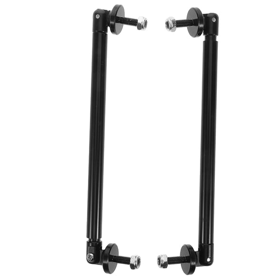 Worgeous 1 Pair Aluminum Alloy Front Bumper Splitter Strut Tie Rod Bar Universal Tie Support Bars For Car Modification