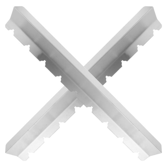 COSMOBETTY Bbq Organizer Rack Flat Skewers Display Grilling Enthusiasts 1 Pair 14.6x2.0x1.4in