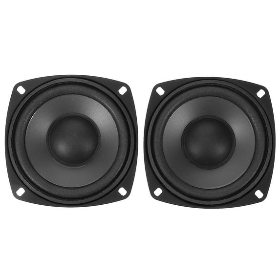 RENACLIPY Aftermarket Car Horn 4-Inch Coaxial Design Easy Installation Black