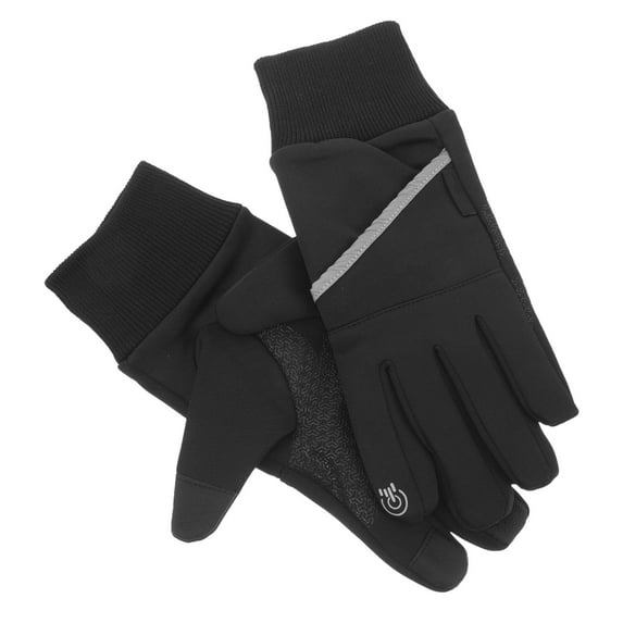 Worgeous 1 Pair Waterproof Gloves for Men with Particles for Cold Days