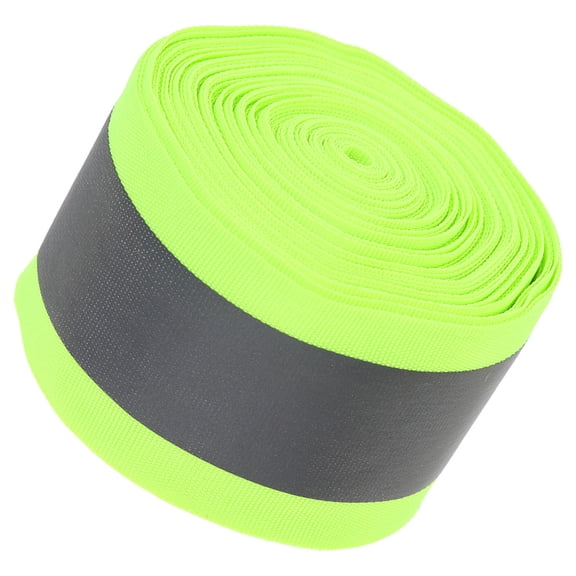 Worgeous 1 Roll Reflective Webbing Sew On Reflective Strip Safety Strip Fabric Tape 5 Meters