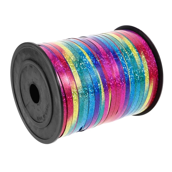Multi Color Plastic Ribbon for Decoration 1 Roll Simple Practical Gift Packaging Balloon Line