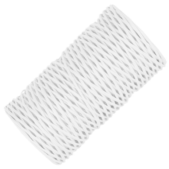 WHAMVOX Anti-Wear Crafts Rope White 1 Roll 9.5x1.97in Iron Wire