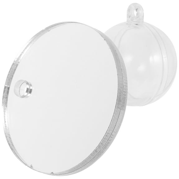 SEWCHICS Fish Tank Training Mirror Betta Training Mirror Transparent Acrylic 1 Set 2x2in