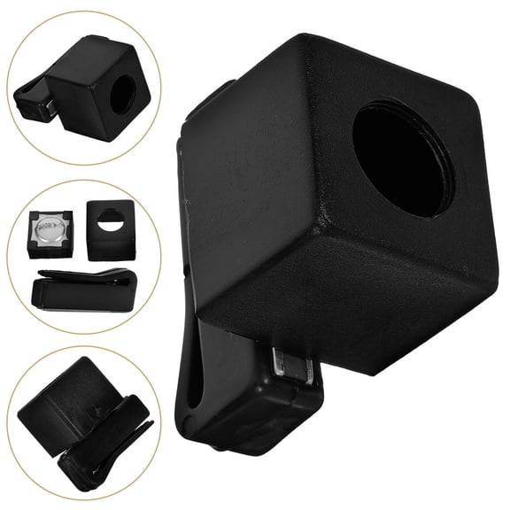 Worgeous 1 Set Billiard Chalk Holder Pool Cue Accessory Clamp for Snooker Chalk
