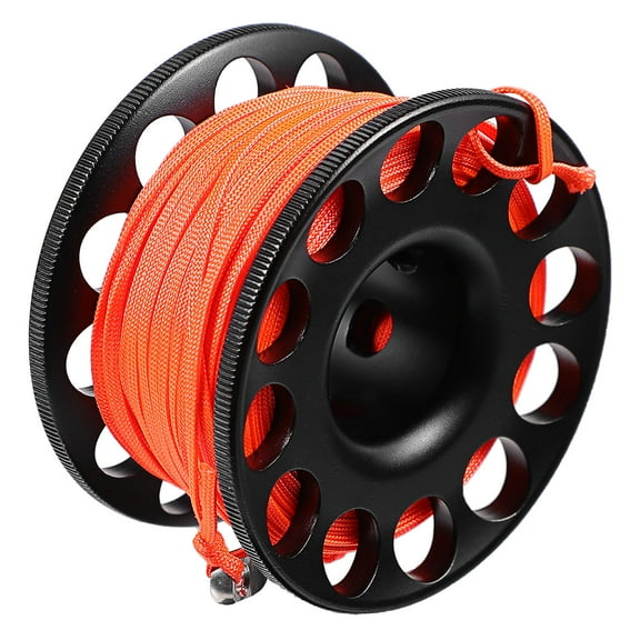 Worgeous Scuba Diving Handle Spool Finger Spool Reel Aluminum Alloy 1 Set