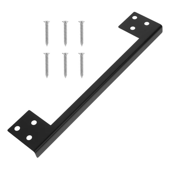 Worgeous 1 Set Door Latch Guard Metal Plate Door Latch Cover Door Security Protector L Shaped Security With Screw Stainless Steel Hardware